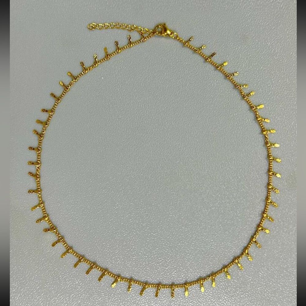 Stackable chain necklace N740 - Picture 2 of 5